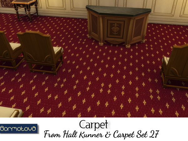 Sims 4 — Hall Runner & Carpet Set 27 by abormotova2 — From Hall Runner &amp; Carpet Set 27, includes 1 hall