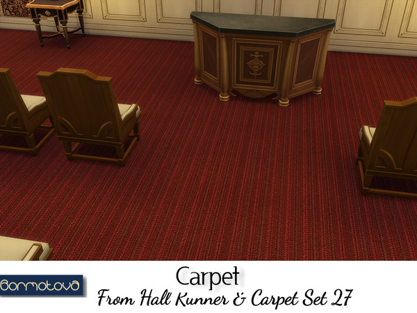 Sims 4 — Hall Runner & Carpet Set 27 by abormotova2 — From Hall Runner &amp; Carpet Set 27, includes 1 hall