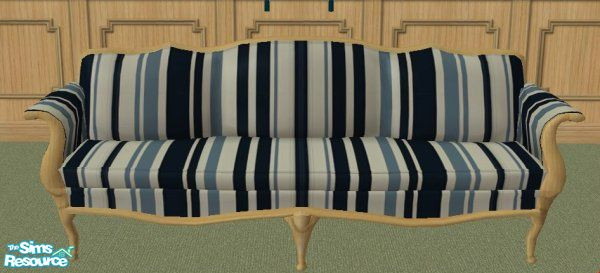 Sims 2 — D2DTC 35 - Lap of Luxary - Stripes by D2Diamond — Lovely couch for your sims home.