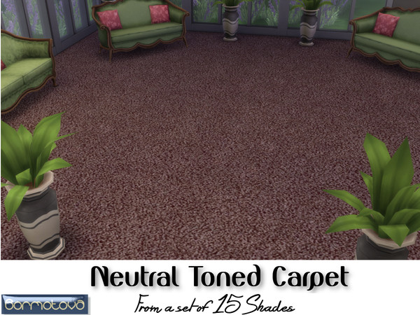 Sims 4 — Neutral Carpet by abormotova2 — From a set of 15 neutral carpets from cool to warm shades.