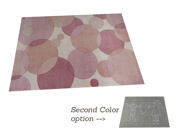 Sims 4 — Nicole Kidsroom Rug by Angela — Nicole Kidsroom Rug. Comes in 2 variations, one in pink and one in grey. For