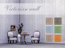 Sims 4 — Victorian wall   by Sinfadora2 — light colors 7 colors