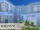 Sims 4 — Marianne by Deadless — This is a big family house with a modern design. This house has 3 unfurnished bedrooms,