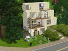 Sims 3 — Stair House by amurady — This house includes one bedroom for two kids to sleep and play their guitar, or even