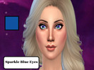 Sims 4 — Blue Sparkle Eyes by katiecus — Blue Sparkly Eyes! I do NOT own anything else but the eyes!!!