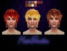 Sims 4 — 10 Re-colors of Kijiko Hair011 YF SandCat Mesh Not-included by HairDoodle — First I'd like to thank Kijiko for