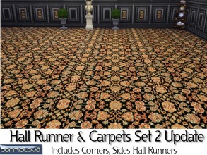 Sims 4 — No Border Vertical Carpet by abormotova2 — This is part 2 (vertically laid) of Update of Hall Runner and Carpets