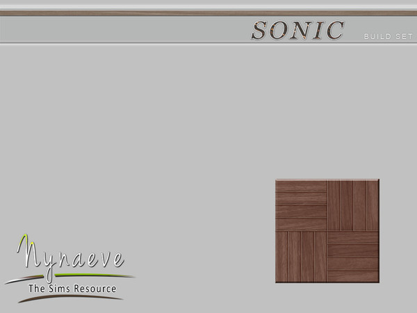 Sims 4 — Sonic Parquet Flooring by NynaeveDesign — Sonic Build Set - Parquet Flooring Located in Build - Floor Patterns -