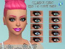 Sims 4 — Random Contact Lenses 1 by cath-creative-corner — They are under "Costume Makeup" I will share