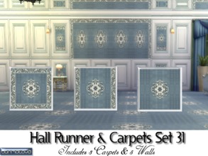 Sims 4 — Hall Runner & Carpet Set 31 by abormotova2 — Hall Runner &amp;amp;amp;amp; Carpet Set 31 includes 3