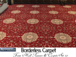 Sims 4 — No Border Carpet by abormotova2 — From Set 32 of Hall Runner and Carpet Set 32. Includes 5 carpets in which its