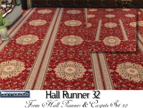 Sims 4 — Hall Runner 32 by abormotova2 — From Set 32 of Hall Runner and Carpet Set 32. Includes 5 carpets in which its