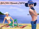 Sims 4 — Bold Ombre Mermaid Leggings by TasteMyFangs2 — Bolder and Brighter Leggings for all you mermaid lovers! Custom