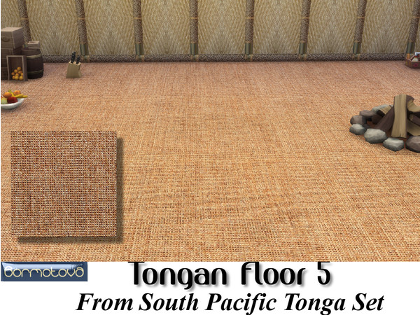 Sims 4 — Tongan Floor 5 by abormotova2 — This is from the South Pacific Tonga set which has 15 types of traditionally