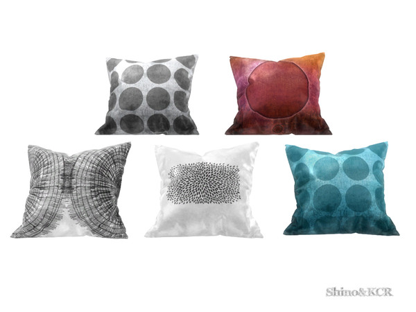 Sims 4 — Cologne - Pillow by ShinoKCR — Fluffy Pillow with bright Silk fabrics