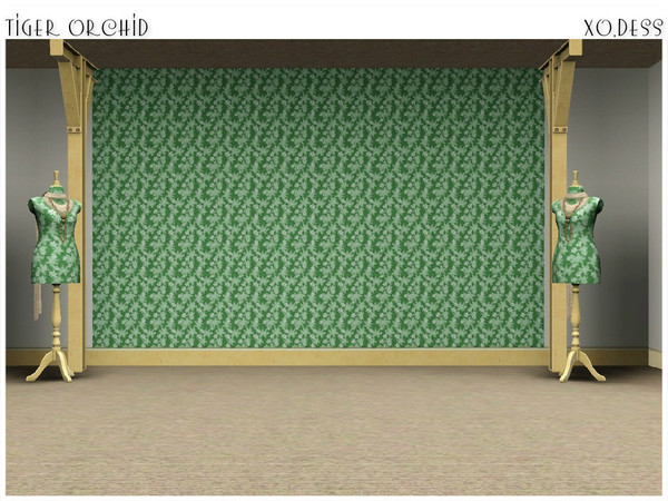 Sims 3 — Tiger Orchid_PATTERN. by Xodess — This pattern/texture is part of my - INTENSITY - set N2. How to find it in