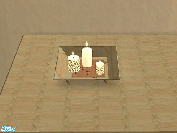 Sims 2 — Svealyns TC71 Winter Night Bedroom - Candles by Svealyn — A recolour of the \"Winter Night Bedroom\"