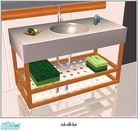Sims 2 — bathroom -sink with deco by Birgit43 — 