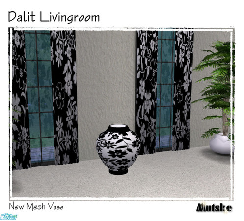 Sims 2 — Dalit - Vase New Mesh by Mutske — New Vase.