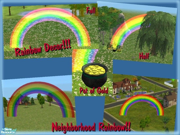 Sims 2 — Pot of Gold Mesh by simscom — Brought to you by the Sims2 Community Project...Please enjoy this set we have made