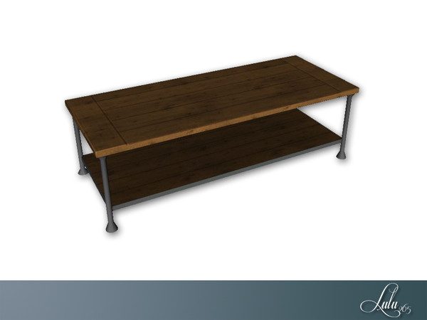 Sims 3 —  Beach House Coffee Table  by Lulu265 — Part of the Beach House Living Set Fully CAStable 