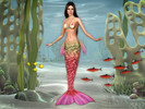 Sims 3 — Mermaid tail v.2 by BEO — Mermaid tail with three additional fins (two lateral fins and one back fin) for addon