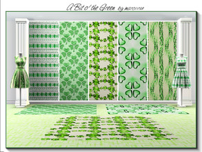Sims 3 — A Bit o'the Green_marcorse by marcorse — Five Irish themed patterns to celebrate St. Patrick's Day on the 17th