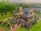 Sims 4 — Arabian House by DeathBerrySims — This Arabian Nights inspired house has lovely garden and pool. The landscape