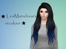 Sims 4 — ~LeaMarvelous recolour of Stealthic's Heaventide Hair~ by LeaMarvelous — I made some recolours of this wonderful