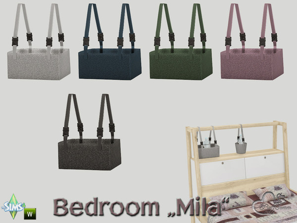 Sims 4 — Mila Bedroom Hanger Large by BuffSumm — Is there any way to cross borders between differnt worlds? With MILA you