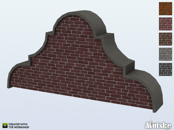 Sims 4 — Totally Dutch Facade Edam 5x1 by Mutske — Part of theTotally Dutch Constructionset. bb.moveobjects might be