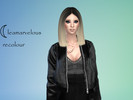 Sims 4 — Recolour of Nightcrawler's Antonette Hair - mesh needed by LeaMarvelous — My first recolour of this beautiful