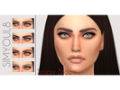 Sims 4 — SIMYOUL8 Smexy Brows by SIMYOUL8 — For SIMS4 Smexy Brows! oooh lala! 4 Colors Custom Thumbnails For Women Do not