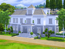 Sims 4 — Country Garden House by dancbauer — A large and stately family home with beautifully manicured gardens. (No
