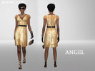 Sims 4 — ANGEL PENCIL DRESS by RHOWC — CHECK MY PROFILE FOR MORE UPDATES MY WEBSITE WWW.RHOWC.COM