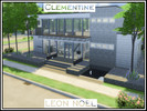 Sims 4 — LN Clementine by Noeltiersan — LN Clementine~ A Granite and Panel Masterpiece for Sims who knows a way or two to