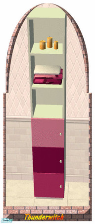 Sims 2 — Cupboard with towels by thunderwitch — 