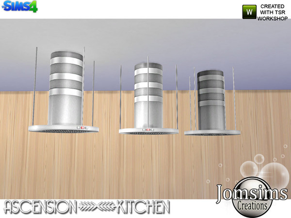 Sims 4 — modern ascension cooker hood deco by jomsims — modern ascension cooker hood deco