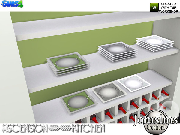 Sims 4 — modern ascension add on stockable plate COLOR2 by jomsims — modern ascension add on stockable plate COLOR2