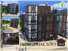 Sims 4 — Industrial Loft by SimFabulous2 — Small Description: A Industrial for a maximum of 4 sims. The Loft includes 2