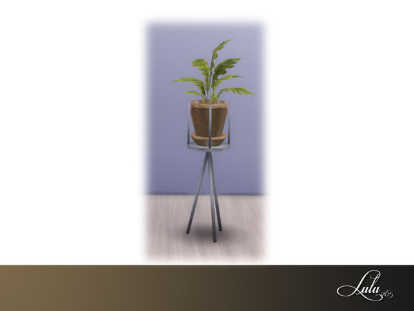 Sims 4 — Gabrielle Office Potted Plant  by Lulu265 — Part of the Gabrielle Office Set 2 Colour variations 