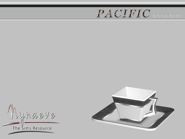 Sims 4 — Pacific Heights Teacup by NynaeveDesign — Pacific Heights Dining Room - Teacup Located in: Decor - Clutter