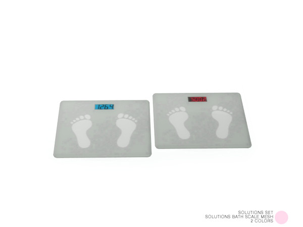 Sims 4 — Solutions Bath Scale Mesh by DOT — Solutions Bath Scale Mesh by DOT of The Sims Resource