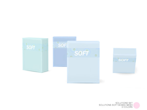 Sims 4 — Solutions Soft Boxed Mesh by DOT — Solutions Soft Boxed Mesh by DOT of The Sims Resource