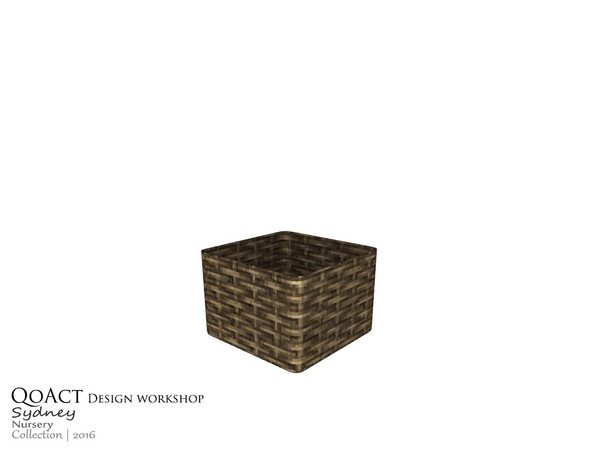 Sims 3 — Sydney Empty Box by QoAct — Part of the Sydney Nursery QoAct Design Workshop | 2016 Bedroom Collection
