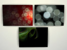 Sims 4 — Abstract Canvas' by thebluevial123 — 3 Abstract photographs onto a canvas ready for your lovely Sim's homes!