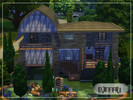 Sims 4 — Emberwood Forest House by DJEFFRI — This spacious forest house was created especially to fit Windenburg. It