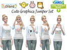 Sims 4 — Chibird Graphics Jumpers (Need Cool Kitchen SP)  by Grumpyglitter2 — COOL KITCHEN IS REQUIRED FOR THIS TO WORK