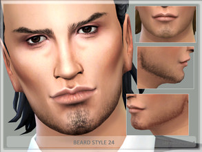 Sims 4 — Beard Style 24 by Serpentrogue — For males Teen to elder 7 colours