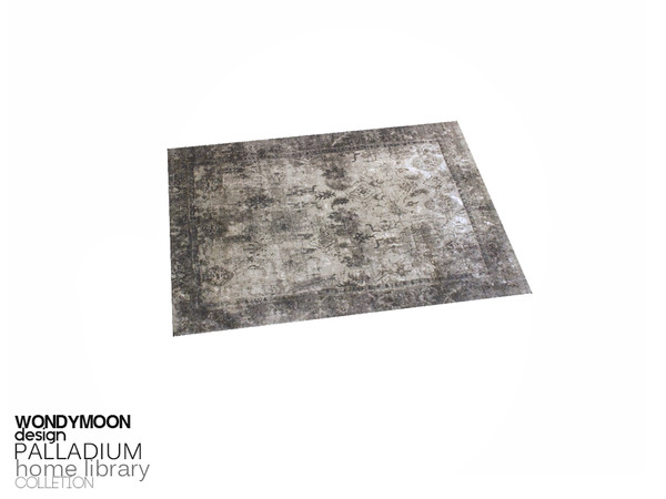Sims 4 — Palladium Rug by wondymoon — - Palladium Home Library - Rug - Wondymoon|TSR - Creations'2016